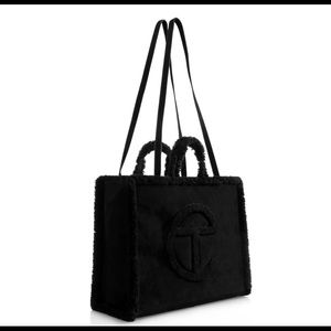 Telfar x Ugg Medium Shearing Shopper - Black NEW